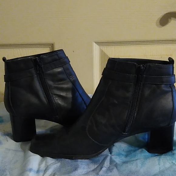 Leather Ankle Boots - Picture 5 of 8